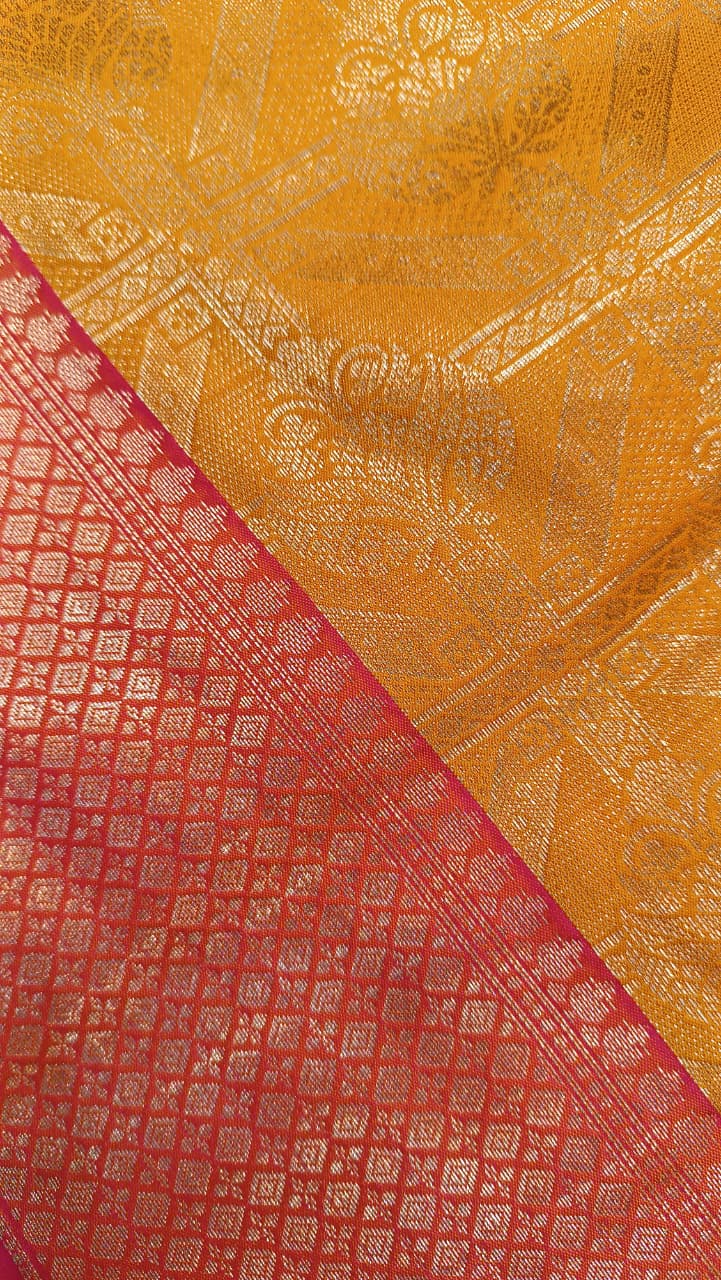 Pochampalli Design Tissue Silk Saree | New Collection — Manglam Banaras Varanasi