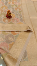 Banarasi  Indira Kota Tissue Saree | Embroidery Collection — Manglam Banaras